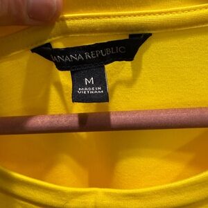 Banana Republic Yellow Dress